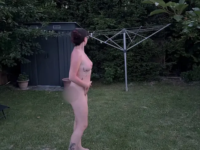 Mein erstes Pinkel-Video - nicht nur die Mücken stehen drauf